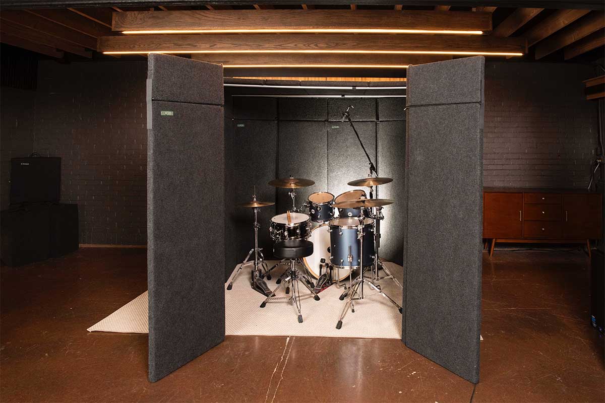 Sound reduction for the home drummer 