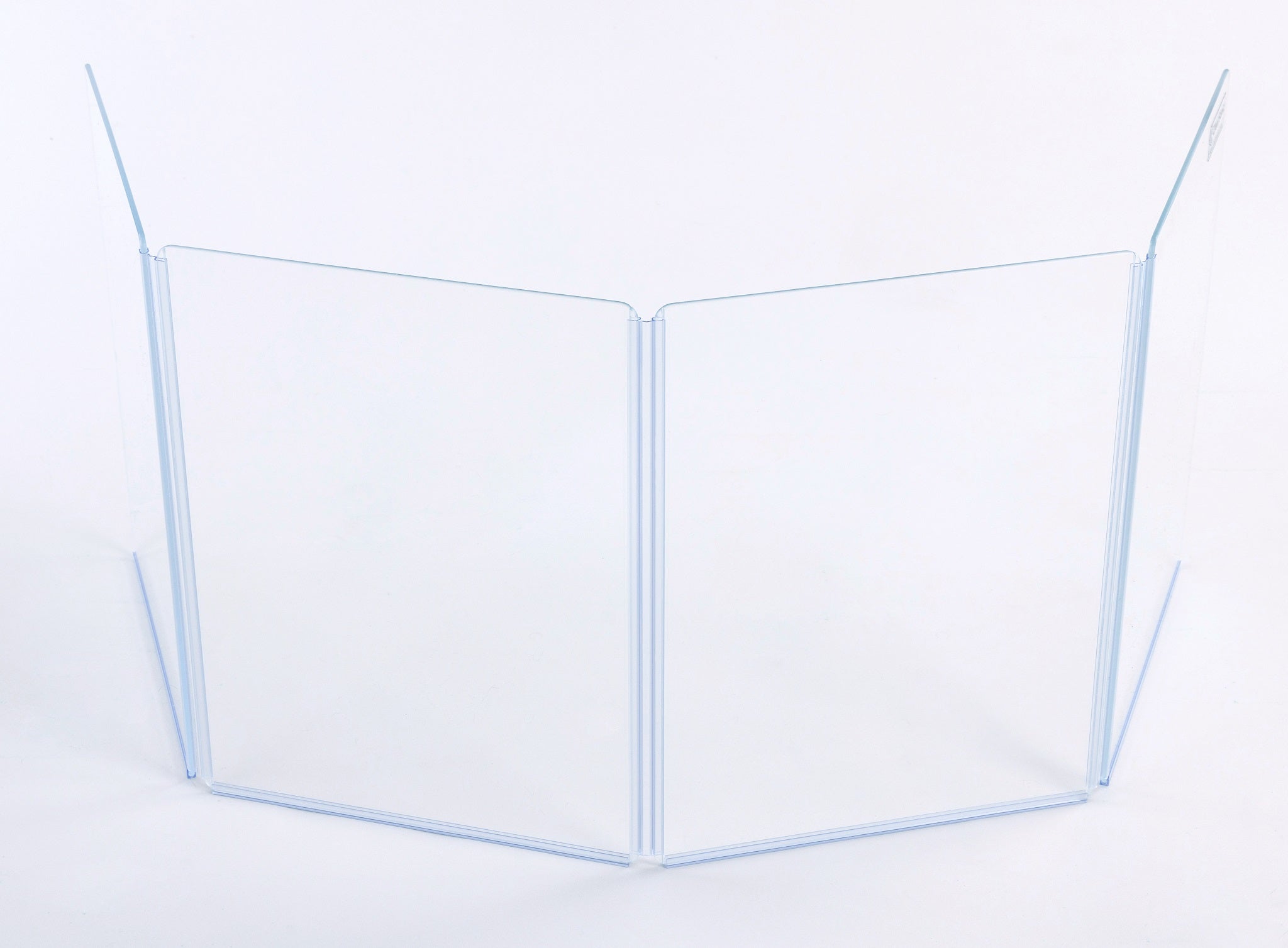 A1824x4 - 6’ W x 2’ H - 4-panel Acrylic Amp Shield