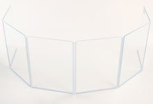 A1824x6 - 9’ W x 2’ H - 6-Panel Acrylic Amp Shield