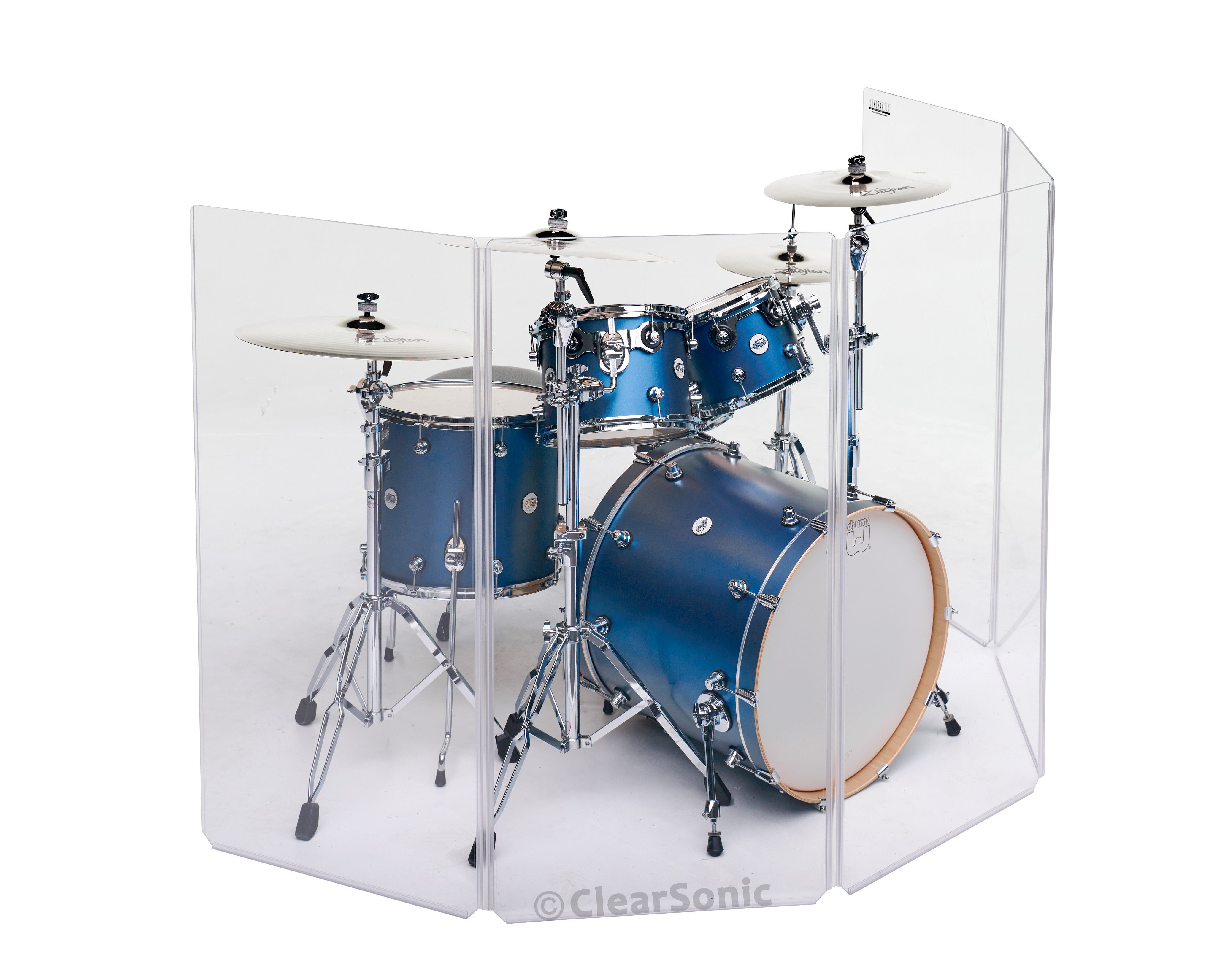 Custom short drum shield