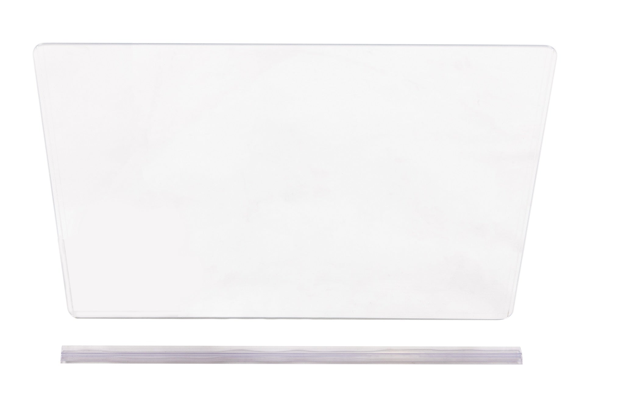 *BLEM* AX2418x1 - 2 ft. W x 1.5 ft. H Acrylic Drum Shield Height Extender - Single Panel