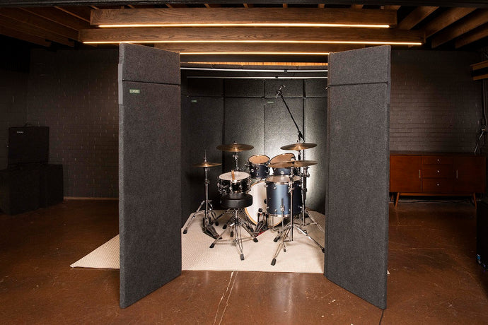 HPA - HomePac A | Portable Soundproofing for Drum Practice | Large