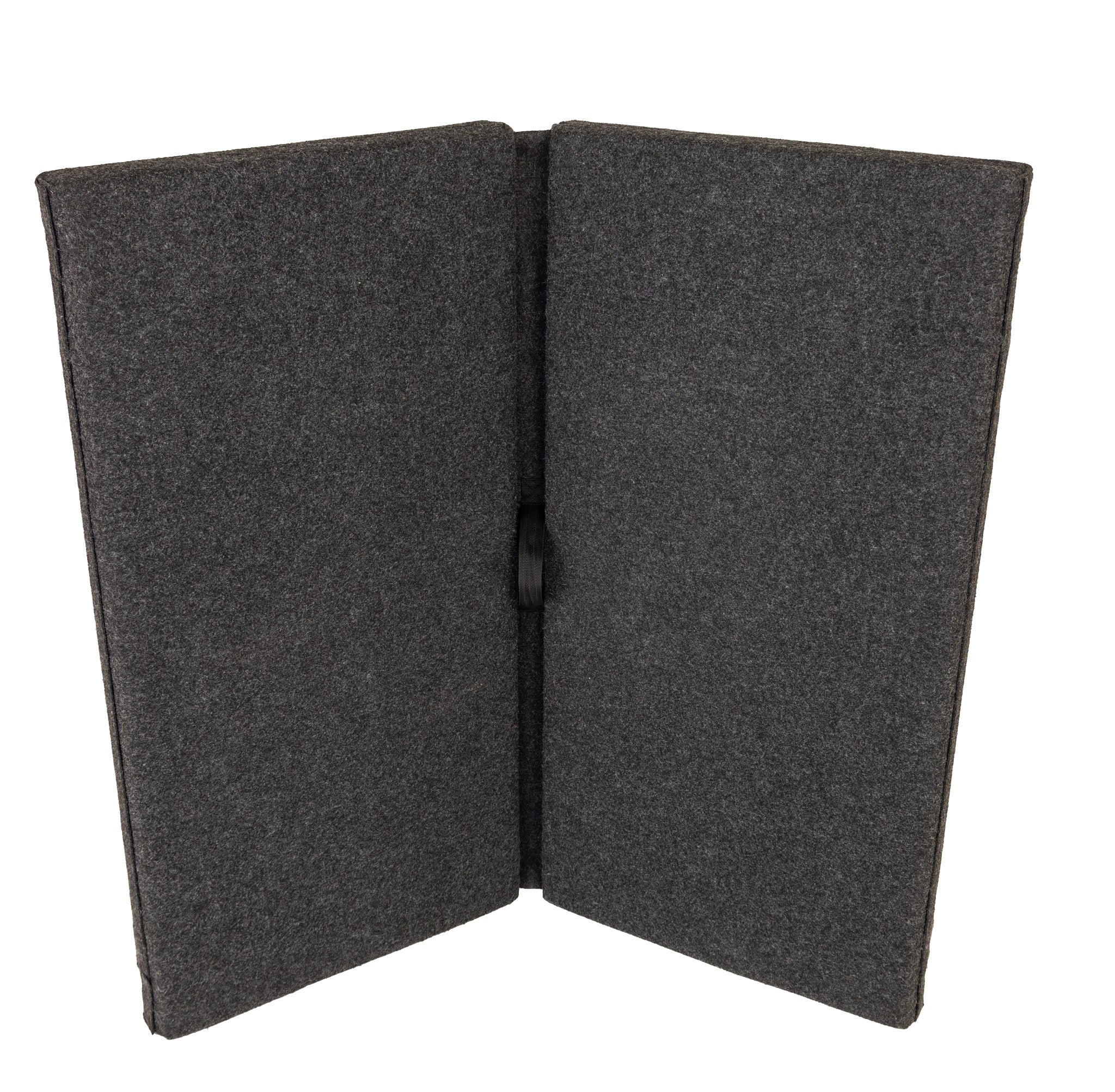 GB2448x2 | 48" L Free-standing, 2-in-1 Sound Absorption/Reflection Gobo with Carry Handle | Dark Gray