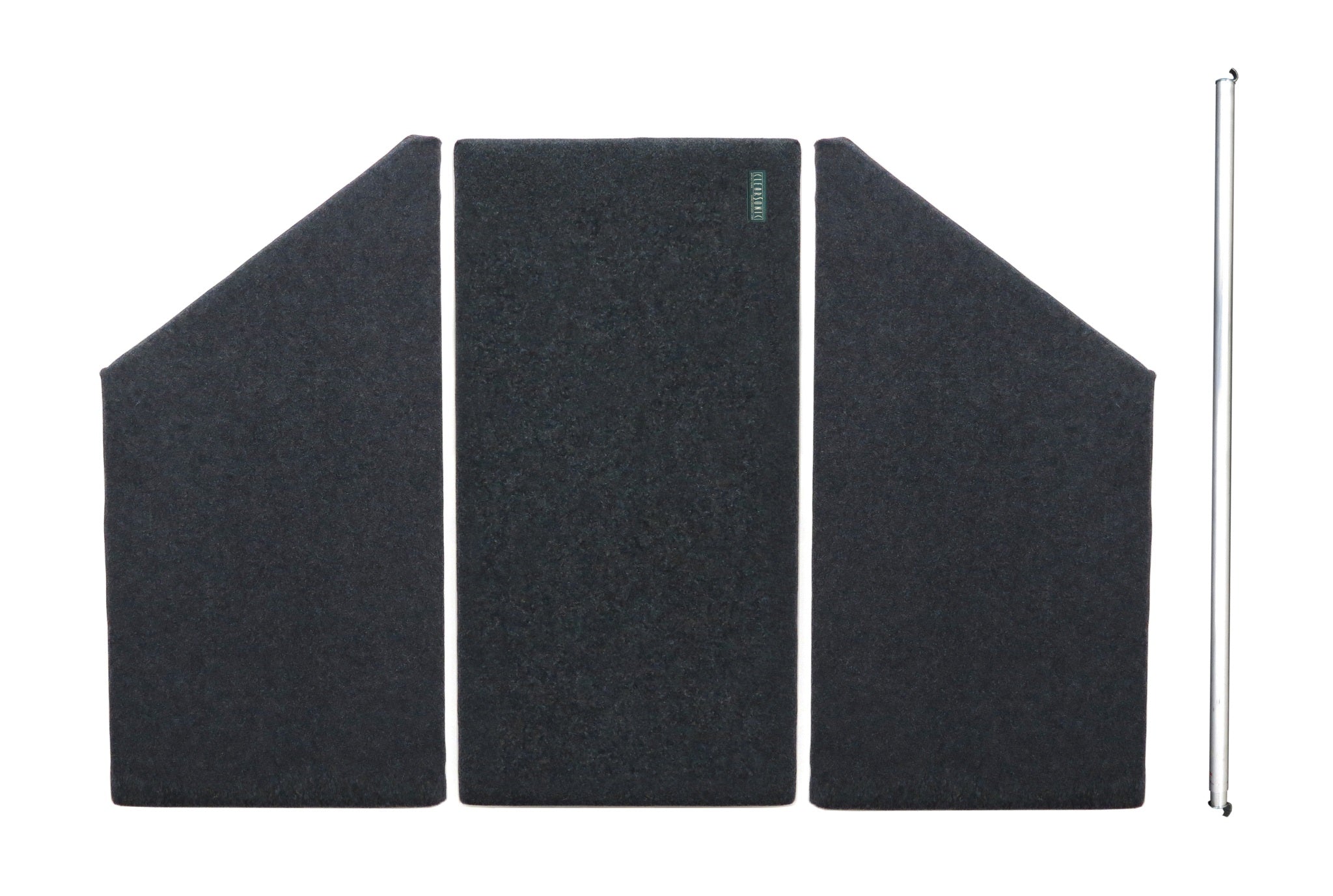 Small format sound absorption lid for small isolation booth