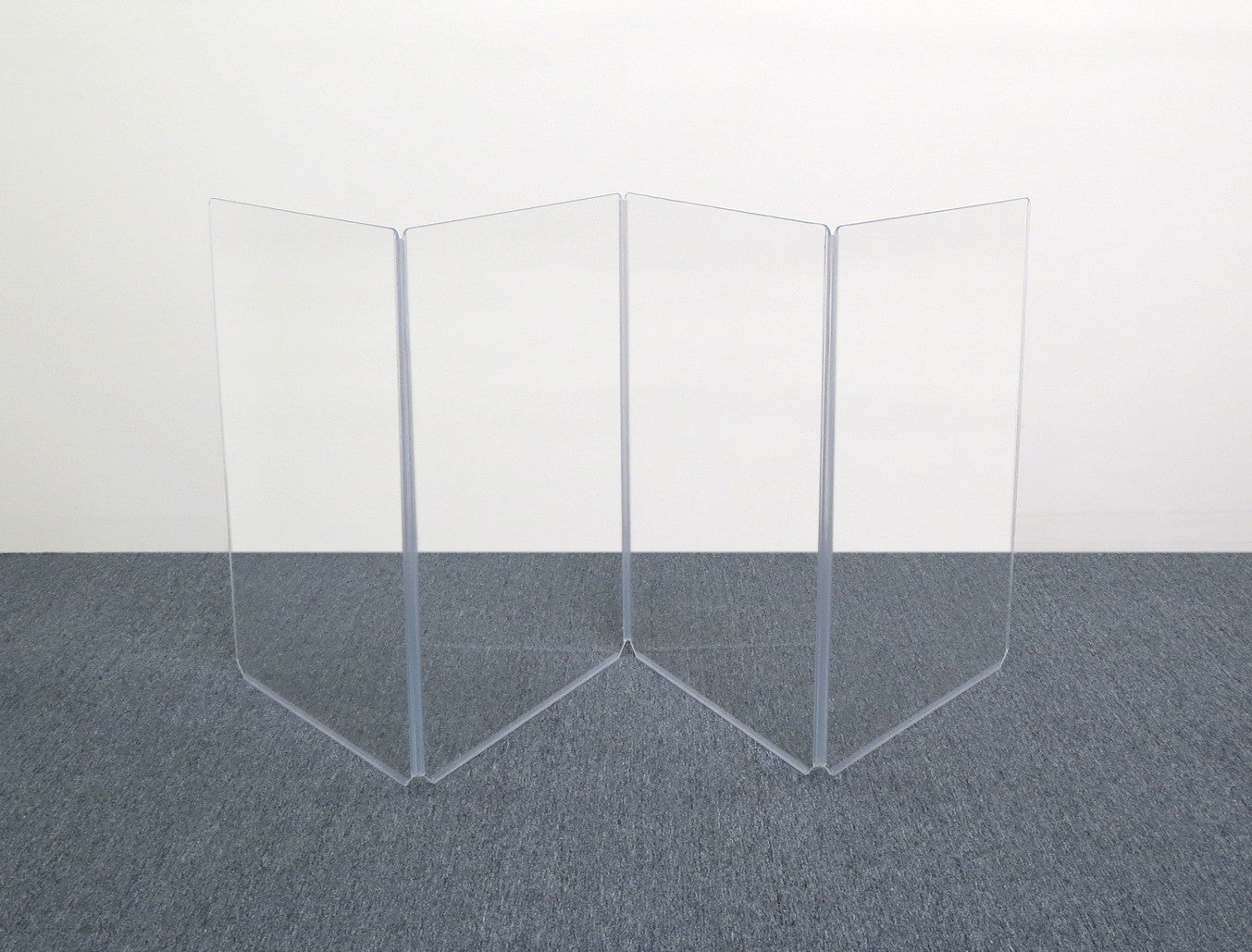 A2436x4 - 3 ft. Tall - 4-Panel Acrylic Amp Shield