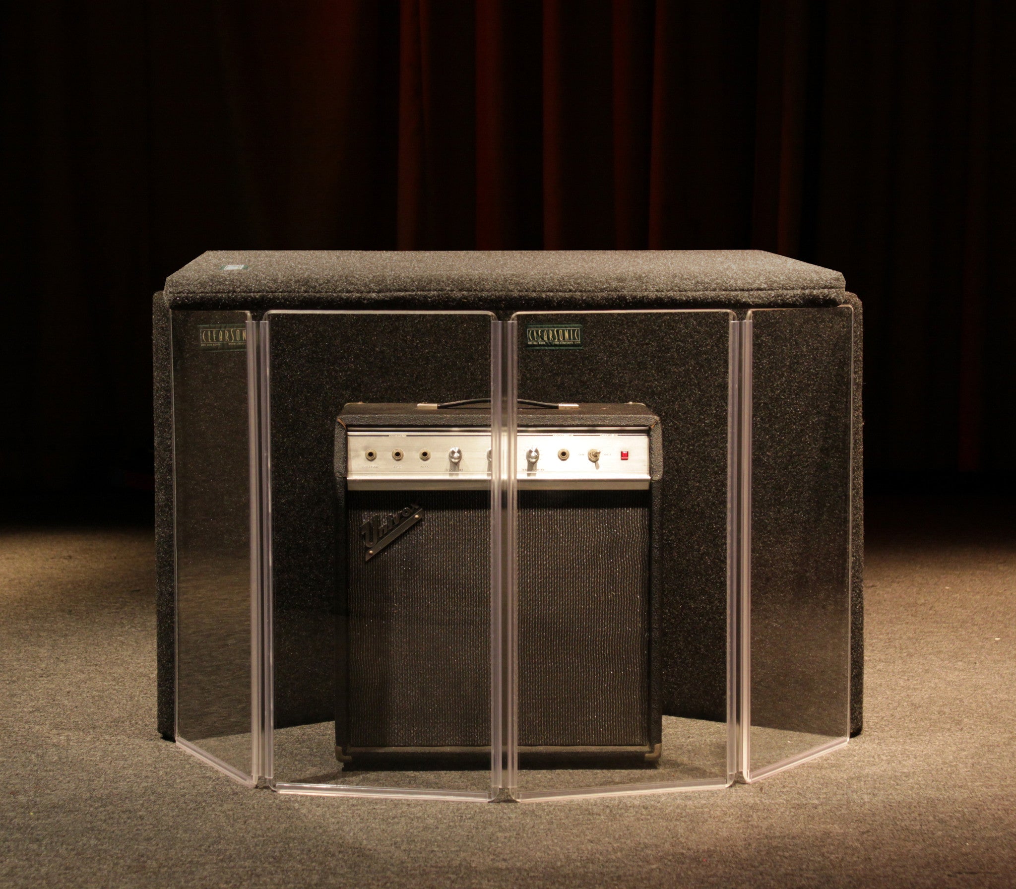 AmpPac 11 small guitar combo amp isolation booth.