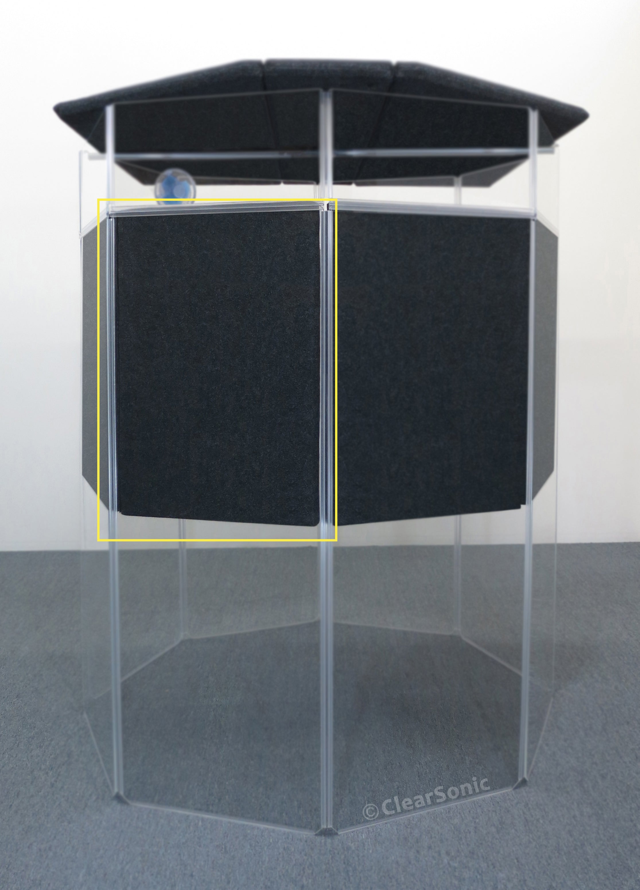 S2233 - 22” W x 33” L Sorber Sound Absorption Baffle for Isolation Booths & Acoustic Treatment