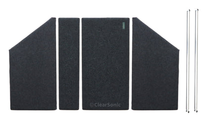 S1248 - 12” W x 48” L Sorber Sound Absorption Baffle for Small LidPacs & Acoustic Treatment